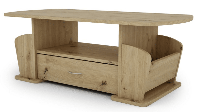 Konferenční stolek Julia 2, dub artisan