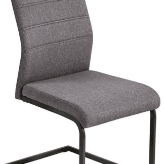 Jídelní židle Calli, šedá látka