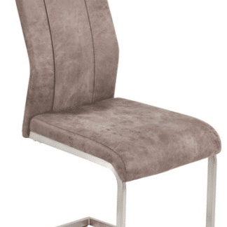 Jídelní židle Trieste, vintage optika kůže