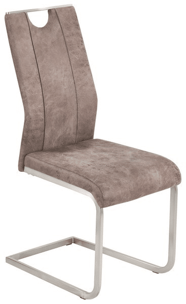 Jídelní židle Trieste, vintage optika kůže