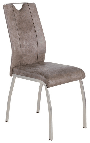 Jídelní židle Trieste 2, vintage optika kůže