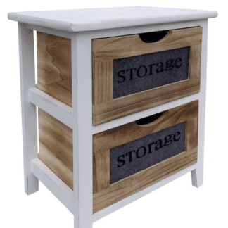 Regál se 2 zásuvkami Storage