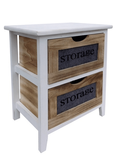Regál se 2 zásuvkami Storage