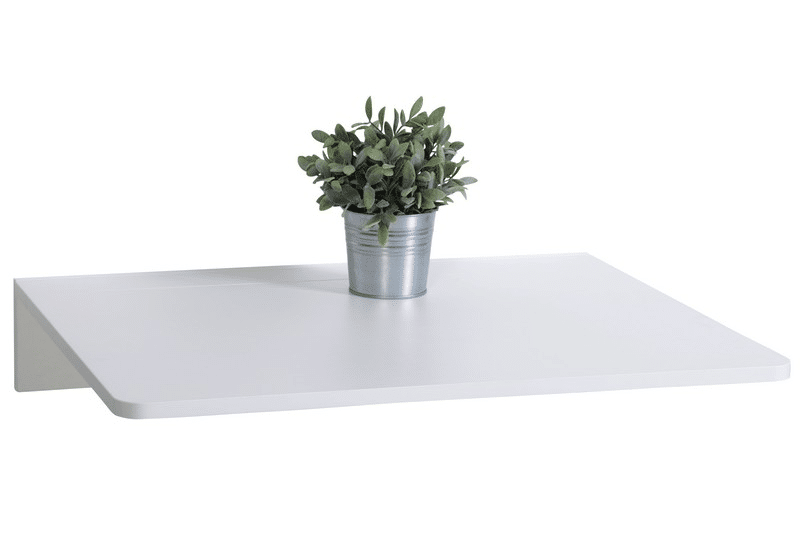 Nástěnný výklopný stolek Natalie 74x60 cm, bílý