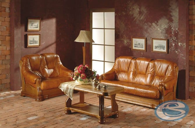 Kožená sedací souprava Sonia 3r+2+1 - PYKA