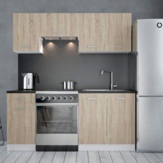 Malá kuchyňská linka Donald II 120/180 sonoma - FALCO