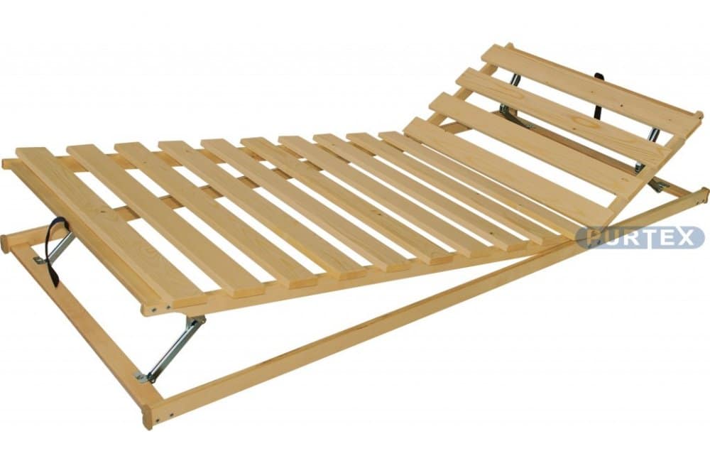 Polohovací laťkový rošt Masiv HN Purtex 14L 100 x 200 cm