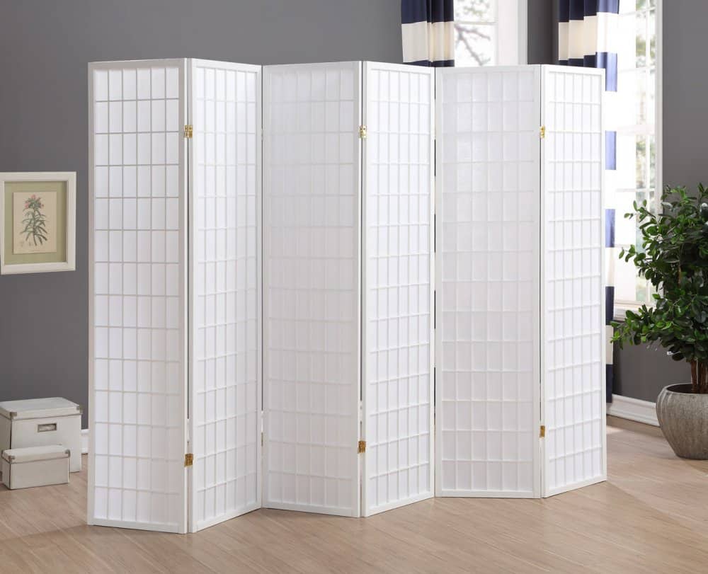 Paravan 5 dílný SC01-6 WT Hometrade