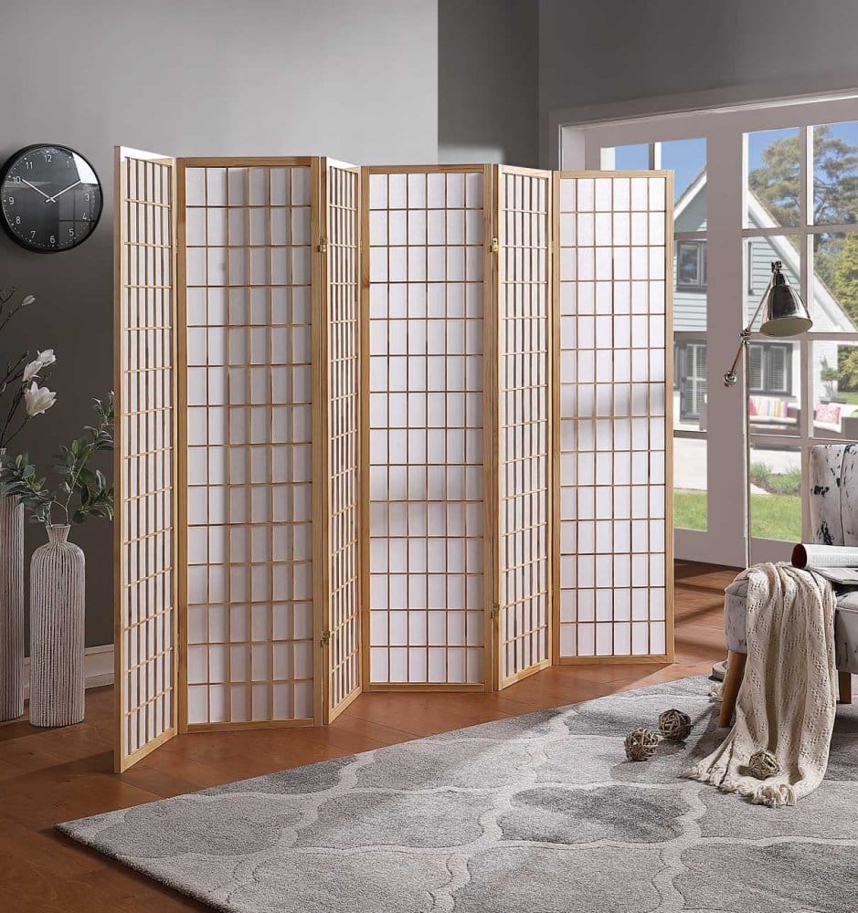 Paravan 6 dílný SC01-6 NAT Hometrade