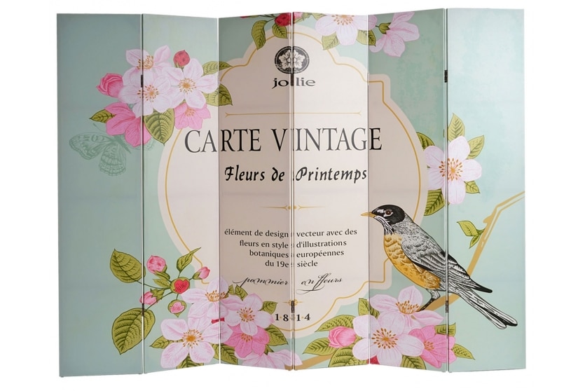 Designový paravan 6 dílný WH3009