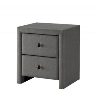 Noční stolek Prima 2 šedá Halmar