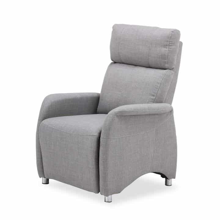 Polohovací křeslo FOREST látka Tempo Kondela Šedá