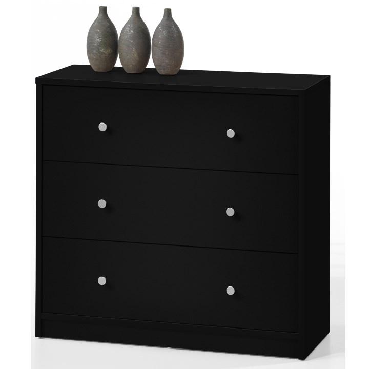 Komoda MAY 3 černá Tempo Kondela