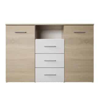 Komoda GABRIELA dub sonoma / bílá Tempo Kondela