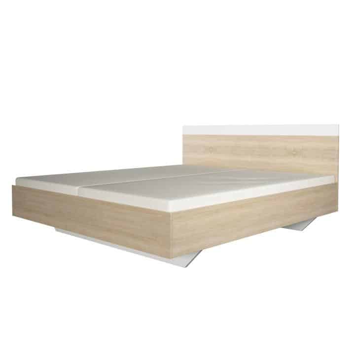 Postel GABRIELA dub sonoma / bílá Tempo Kondela 180 x 200 cm