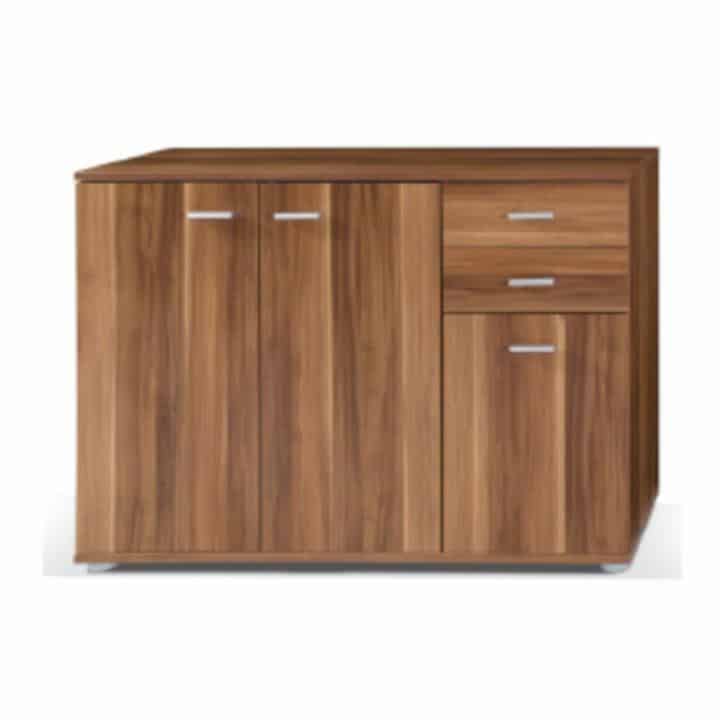 Komoda TAMPA 3T2S švestka Tempo Kondela