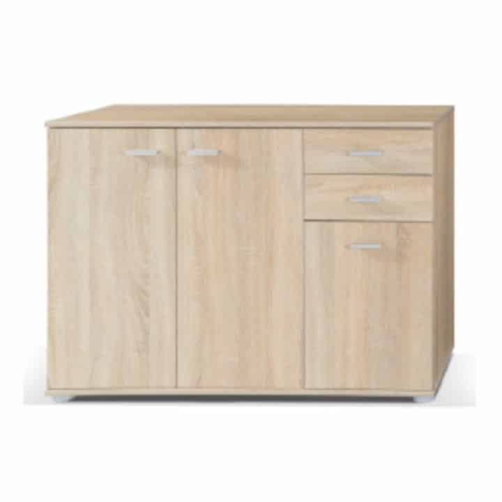 Komoda TAMPA 3T2S dub sonoma Tempo Kondela