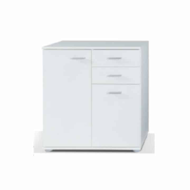 Komoda TAMPA 2T2S bílá Tempo Kondela