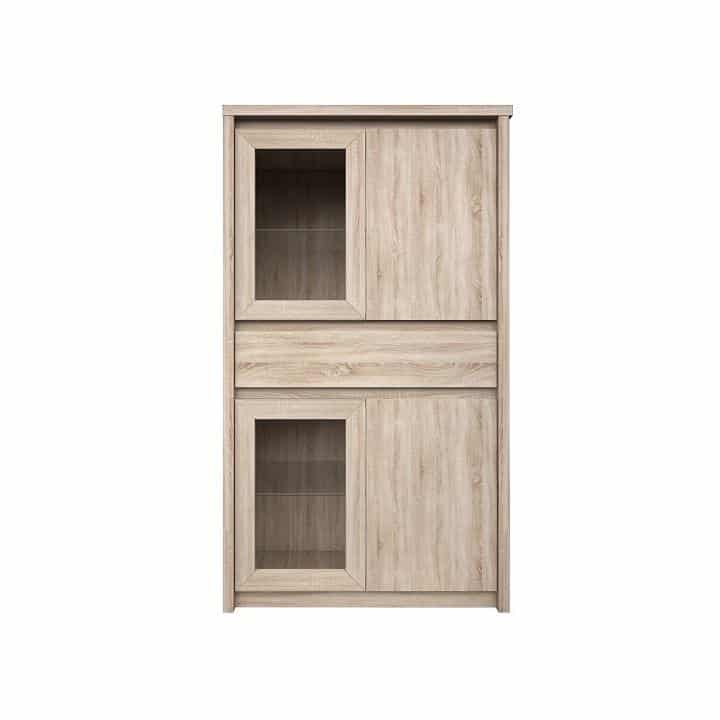 Vitrína NORTY TYP 7 dub sonoma Tempo Kondela