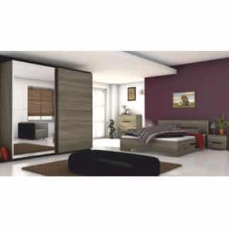 Ložnicová sestava BETINO dub sonoma tmavý Tempo Kondela