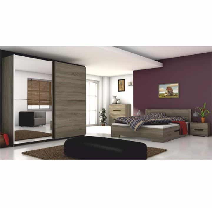 Ložnicová sestava BETINO dub sonoma tmavý Tempo Kondela