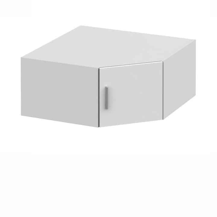 Nástavec na skříň INVITA TYP 8 Tempo Kondela Bílá