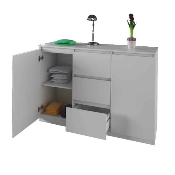 Komoda LOGAN NEW 03 bílá Tempo Kondela