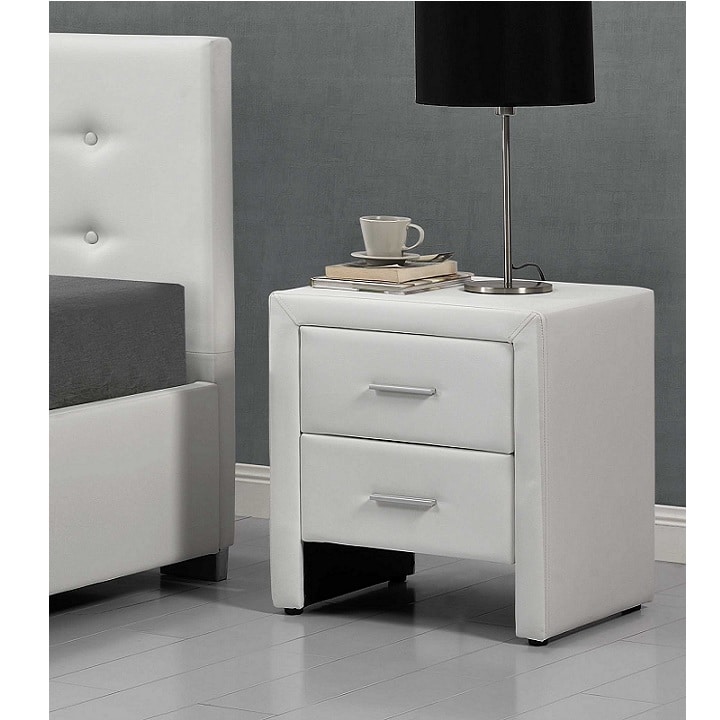 Noční stolek CASTEL bílá Tempo Kondela