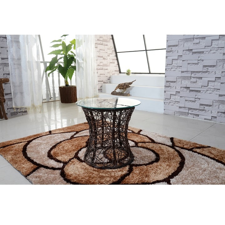 Příruční stolek, hnědá, SALMAR 0000194861 Tempo Kondela