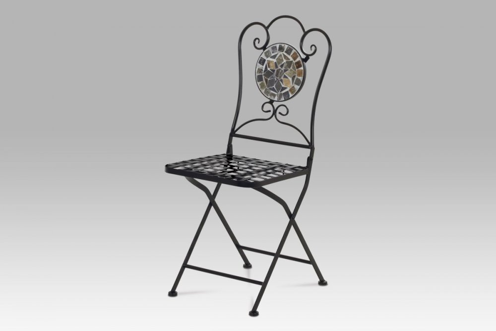 Kovová židle s mozaikou JF2205 Autronic