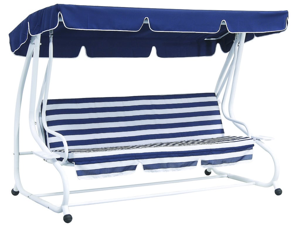 DE LUXE houpačka - modro-bílá ROJAPLAST