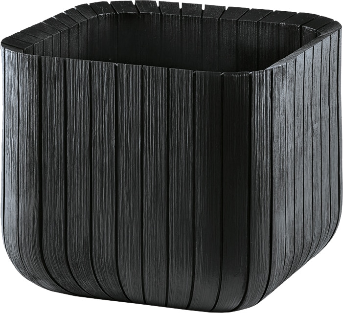 květináč CUBE PLANTER L antracit Keter
