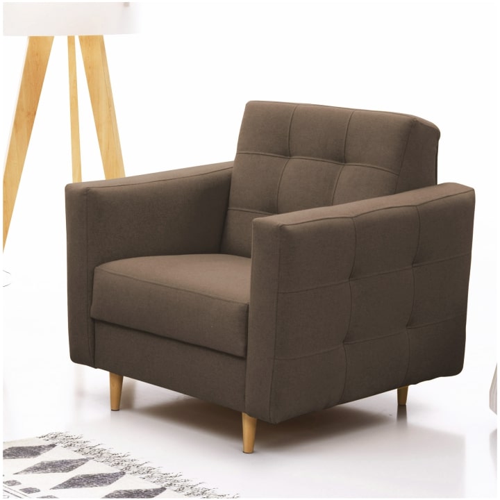 Křeslo AMEDIA Tempo Kondela Čokoládová