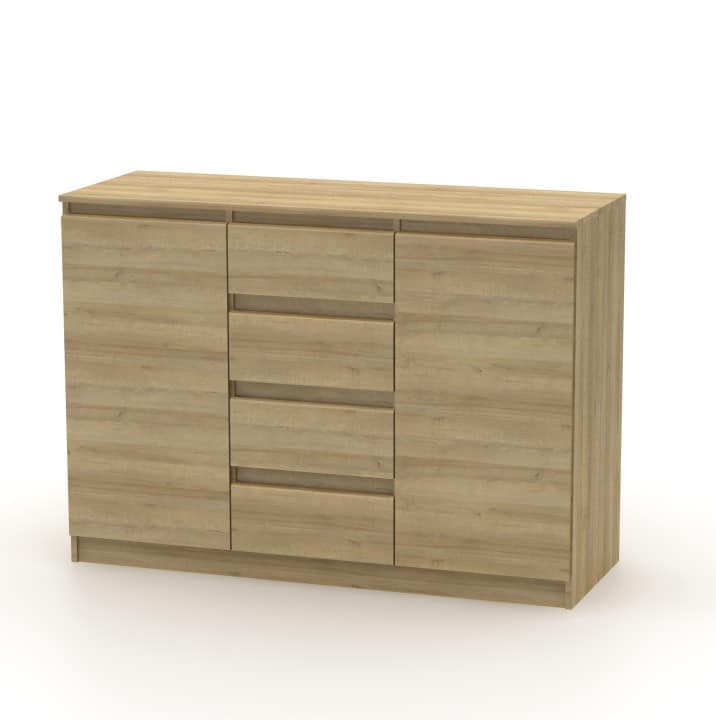 Komoda HANY 010 dub riviera Tempo Kondela