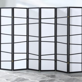 Dřevěný paravan designový SC36-3 BK Hometrade