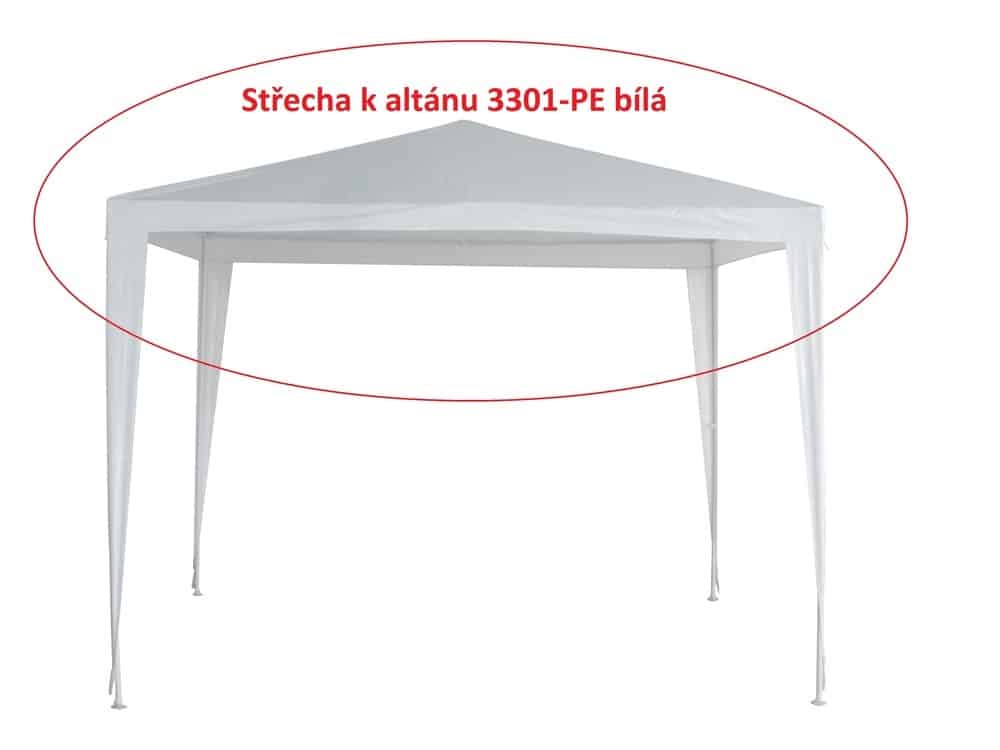 Střecha k altánu 3301-PE bílá ROJAPLAST