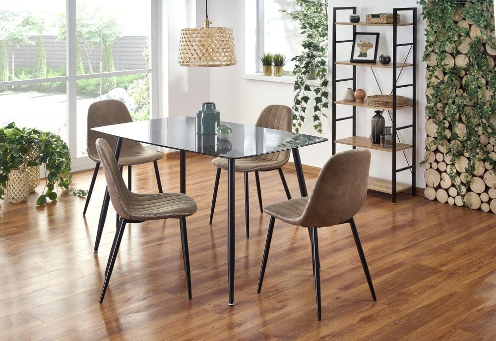 Jídelní stůl NEXT Halmar Černá