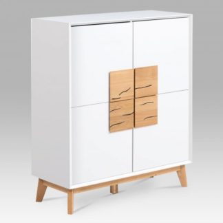 Komoda ASL-655 WT bílá / dub Autronic