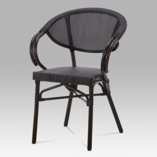 Zahradní židle AZC-110 BK hnědá / černá Autronic