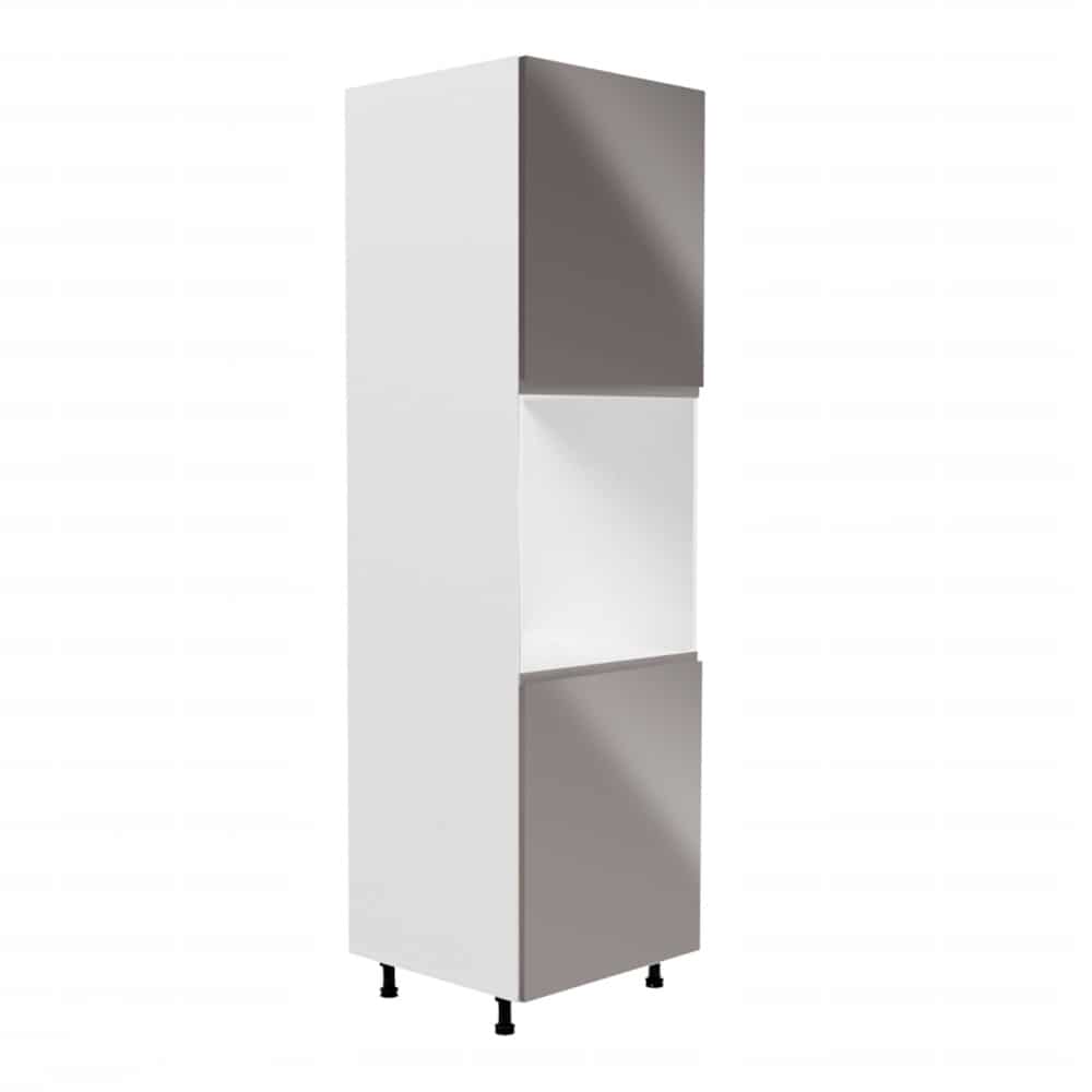 Vysoká skříňka AURORA D60P Tempo Kondela Šedá