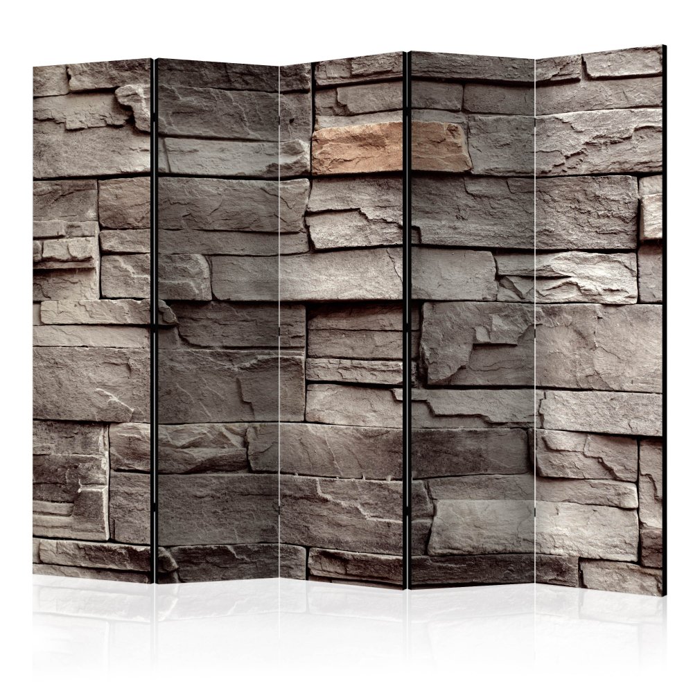 Paraván Wall of Silence Dekorhome 225x172 cm (5-dílný)