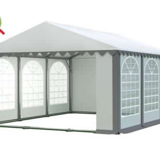 Zahradní párty stan 5x6 PROFI - nehořlavý Bílá / šedá