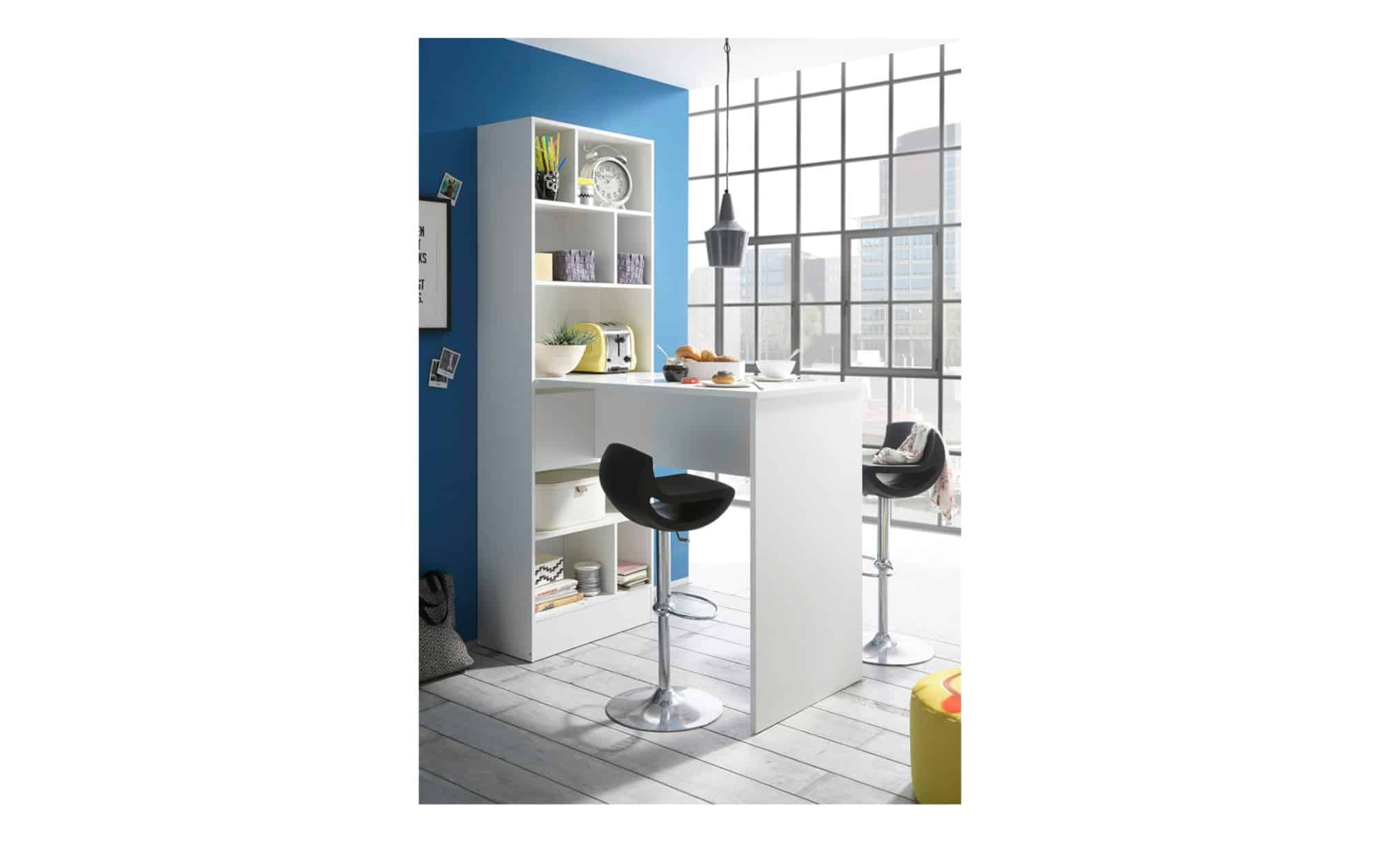 Sconto Barový stůl s policemi WELCOME STAND