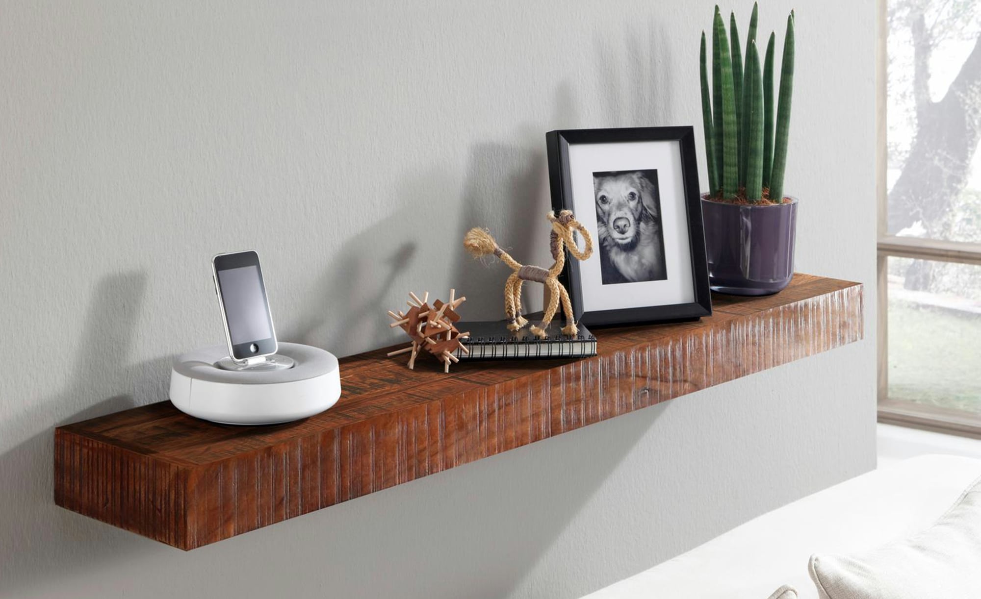 Sconto Nástěnná police GURU 6678