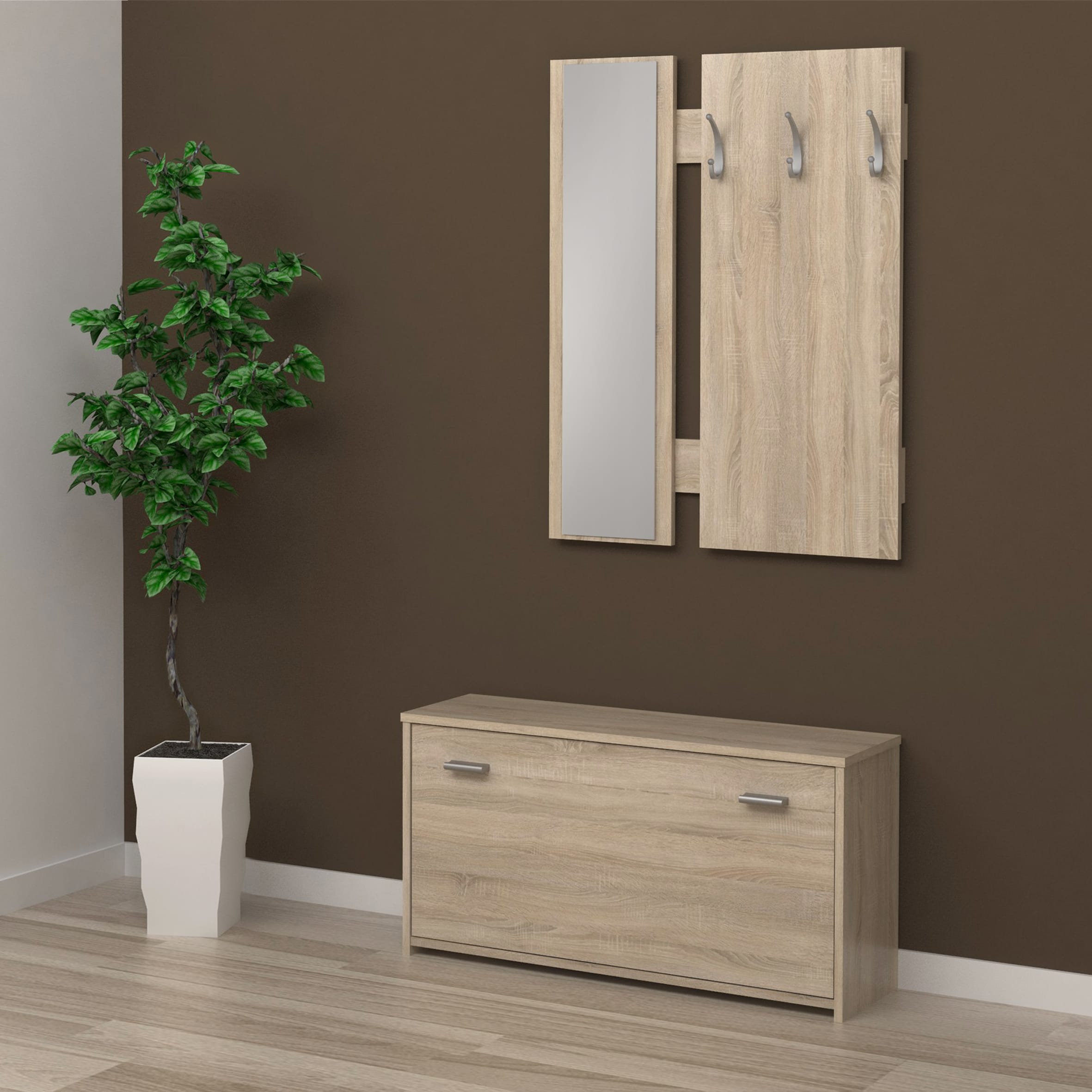 Předsíň LEA 02, dub sonoma