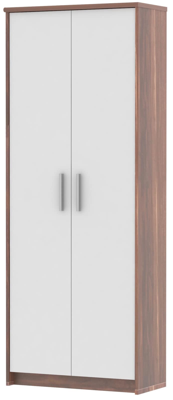 Skříň JH055, švestka/bílá