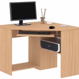 Praktický PC stůl rohový SMART 1, buk
