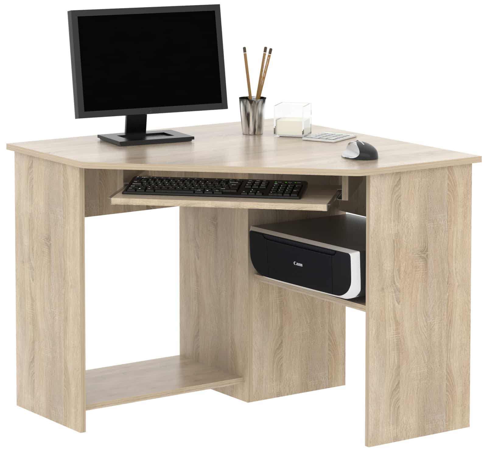 PC stůl rohový SMART 1, dub sonoma