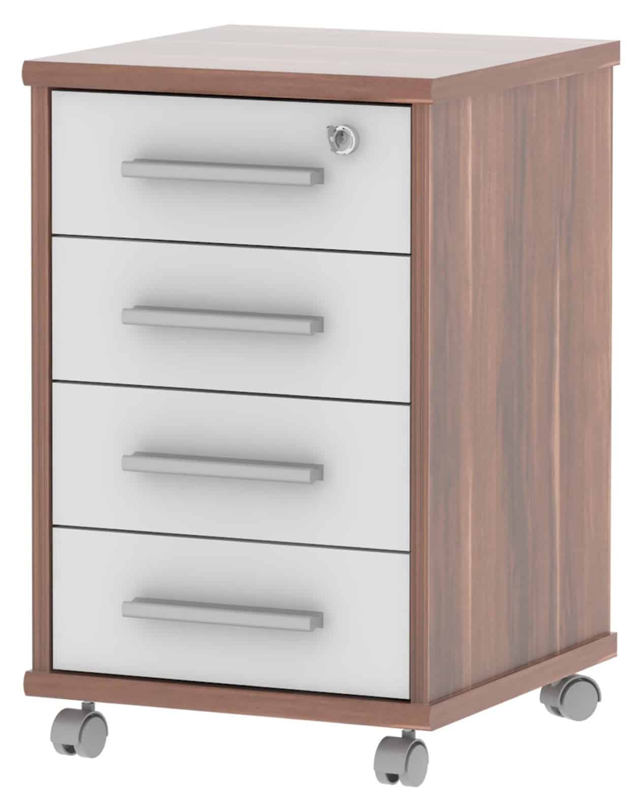 Uzamykatelný kontejner JH002, švestka/bílá