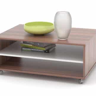 Konferenční stolek ZU05, švestka/bílá